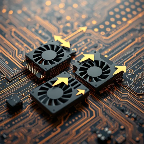 Diagram of a GPU kernel and an agent optimizing code on an AMD Instinct graphics card