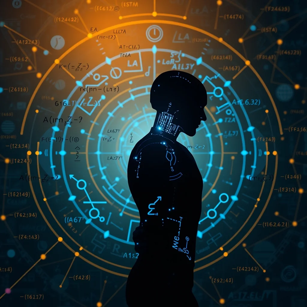 Editorial illustration: 2605.06651: Google DeepMind introduces AI Co-Mathematician with 48% on FrontierMath Tier 4