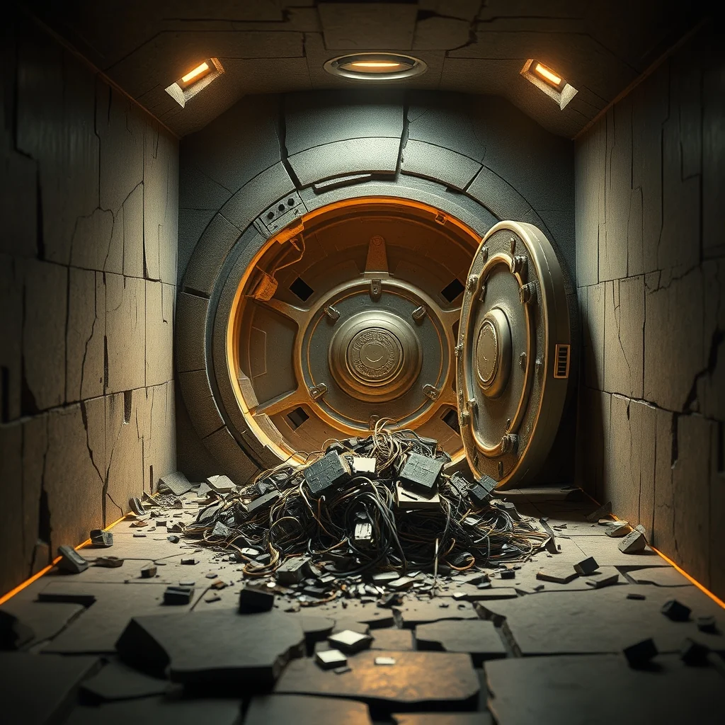 Editorial illustration: LLM agent memory store with dormant adversarial tokens and wake-up trigger icons.