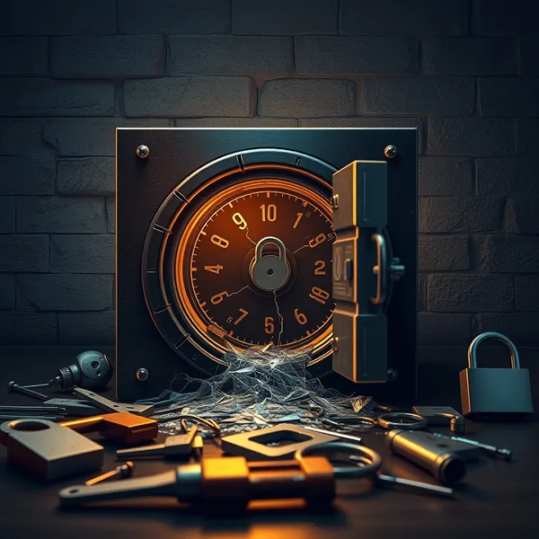 エディトリアルイラスト：ツールを使うLLMエージェントのneed-to-knowプライバシーを計測するToolPrivacyBench、テキストと顔なし
