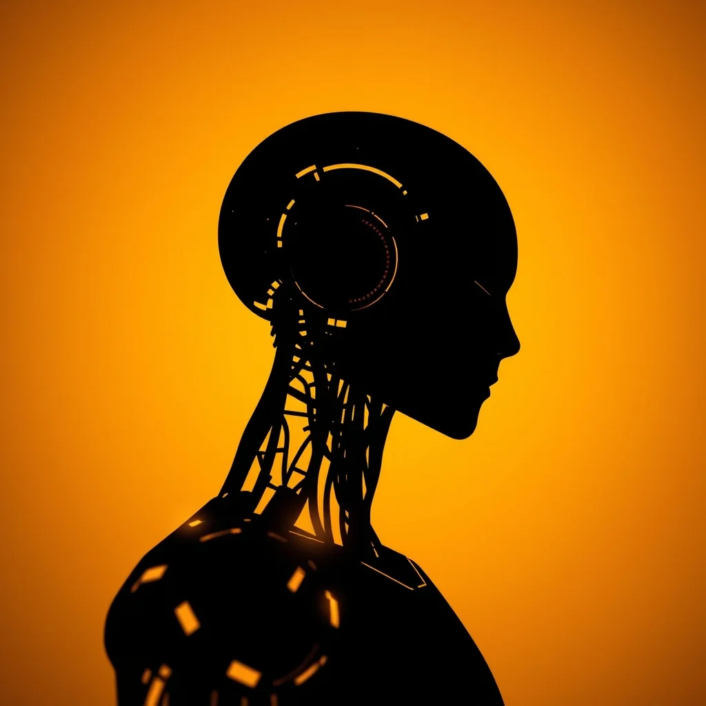 Editorial illustration: modular system of components with feedback loops and versioned flows