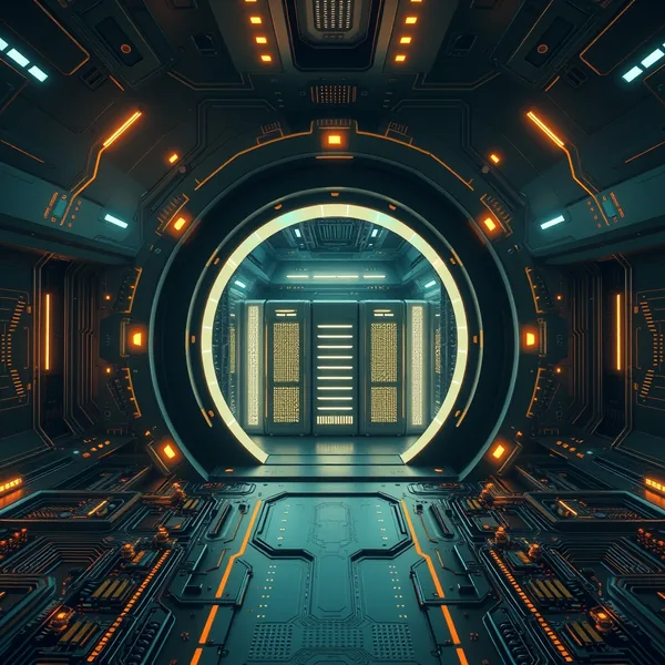 Editorial illustration: enterprise AI Registry s MCP i A2A skenerima i auditing slojevima.