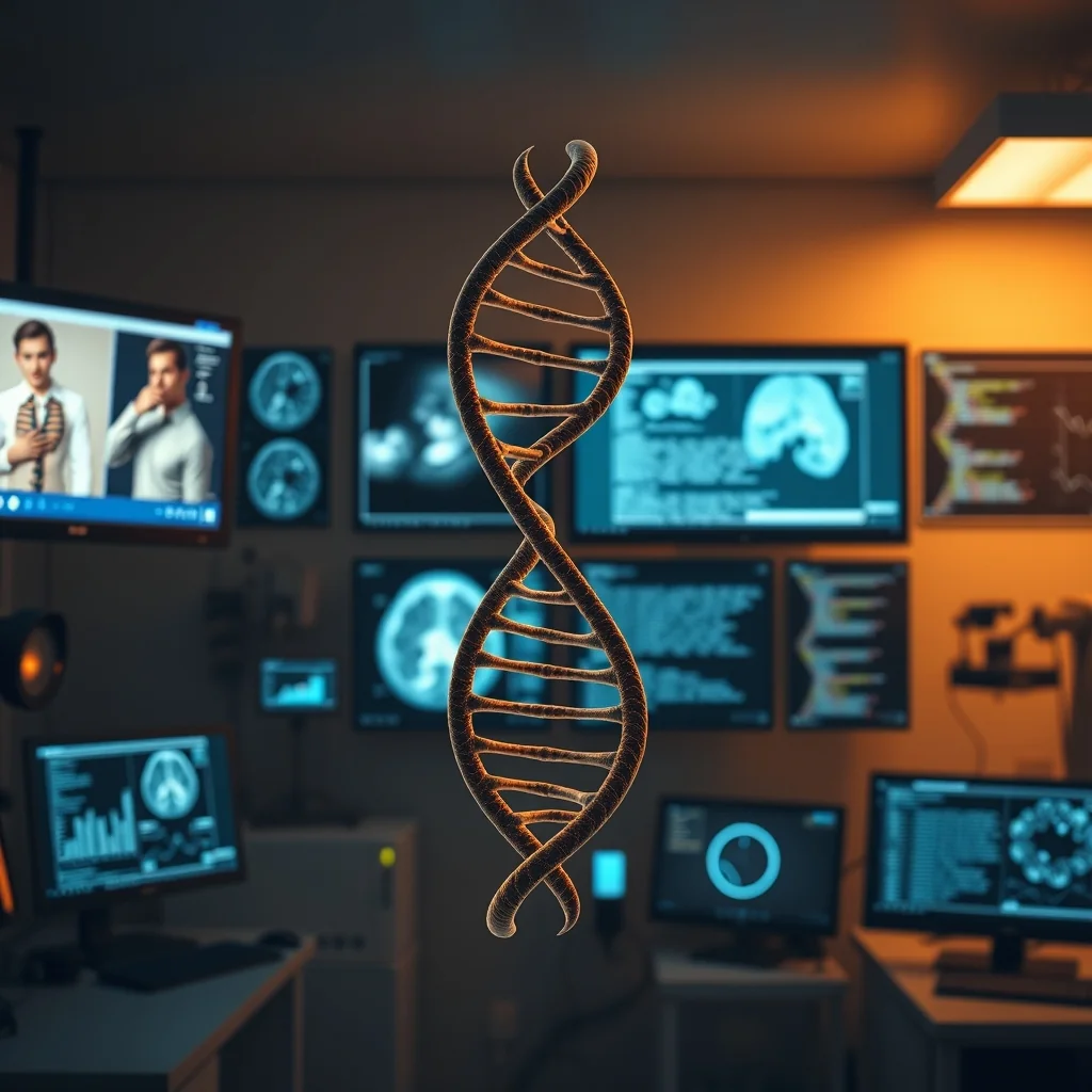 Editorial illustration: AI in practice — praksa