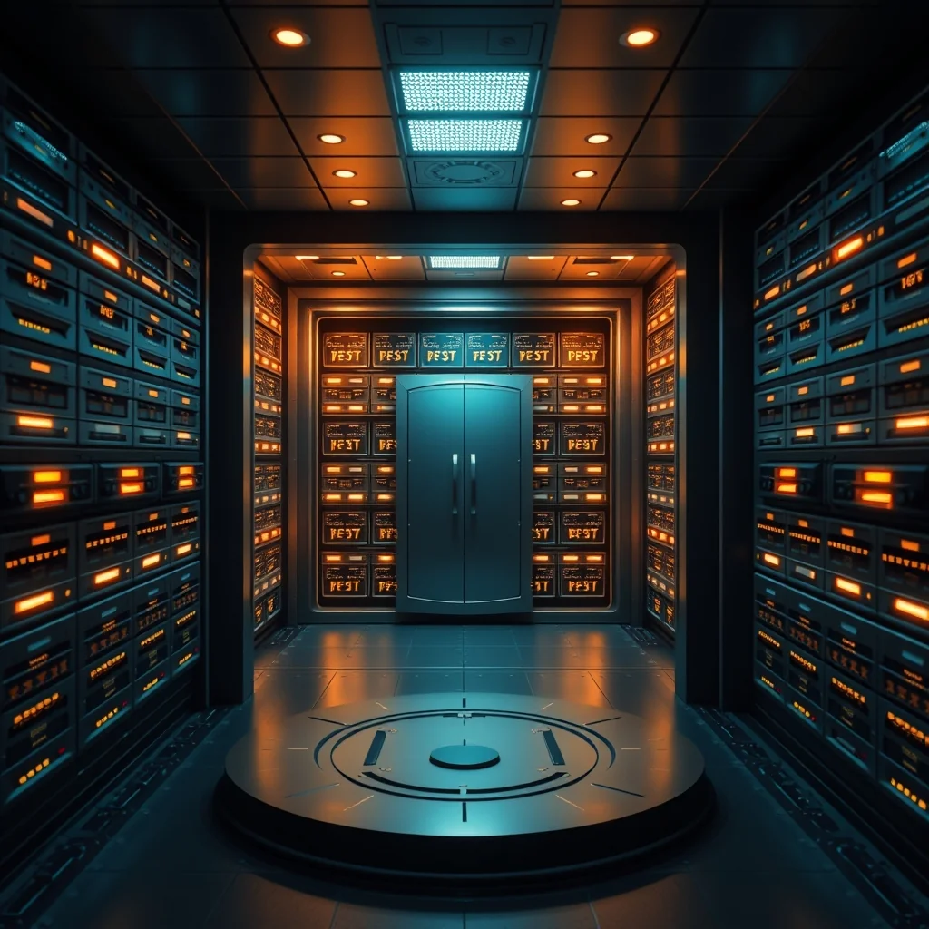 Redaktionelle Illustration: Multi-Tenant-KI-Agent mit Row-Level-Security und Split-Plane-SQL als kryptographische Datengrenzen, ohne Text und Gesichter