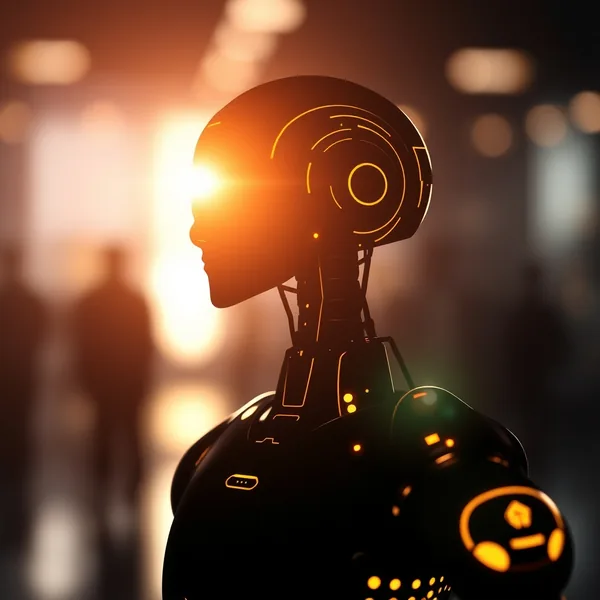 Stilisierte Darstellung einer KI-Agenten-Architektur, in der SageMaker-Endpunkte und MLflow-Tracing das Strands SDK durch eine Cloud-Services-Architektur verbinden.