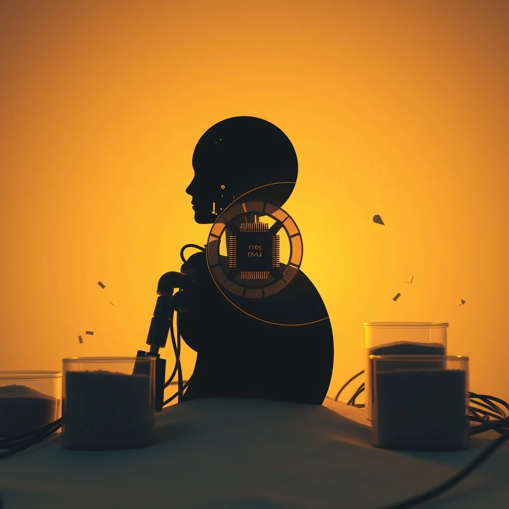 Urednička ilustracija: terminal prikaz Claude Code sučelja s ikonama za rewind i CPU optimizaciju