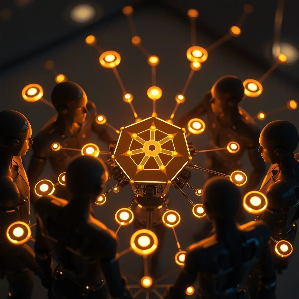 Redaktionelle Illustration: agentische KI-Workflows auf Kubernetes-Infrastruktur