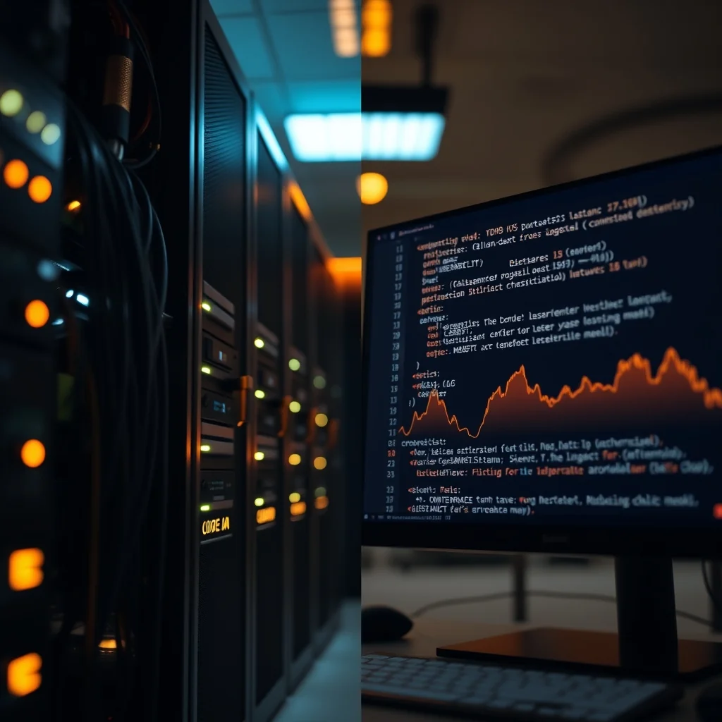 Latency and throughput graph for an LLM server comparing throughput and goodput metrics