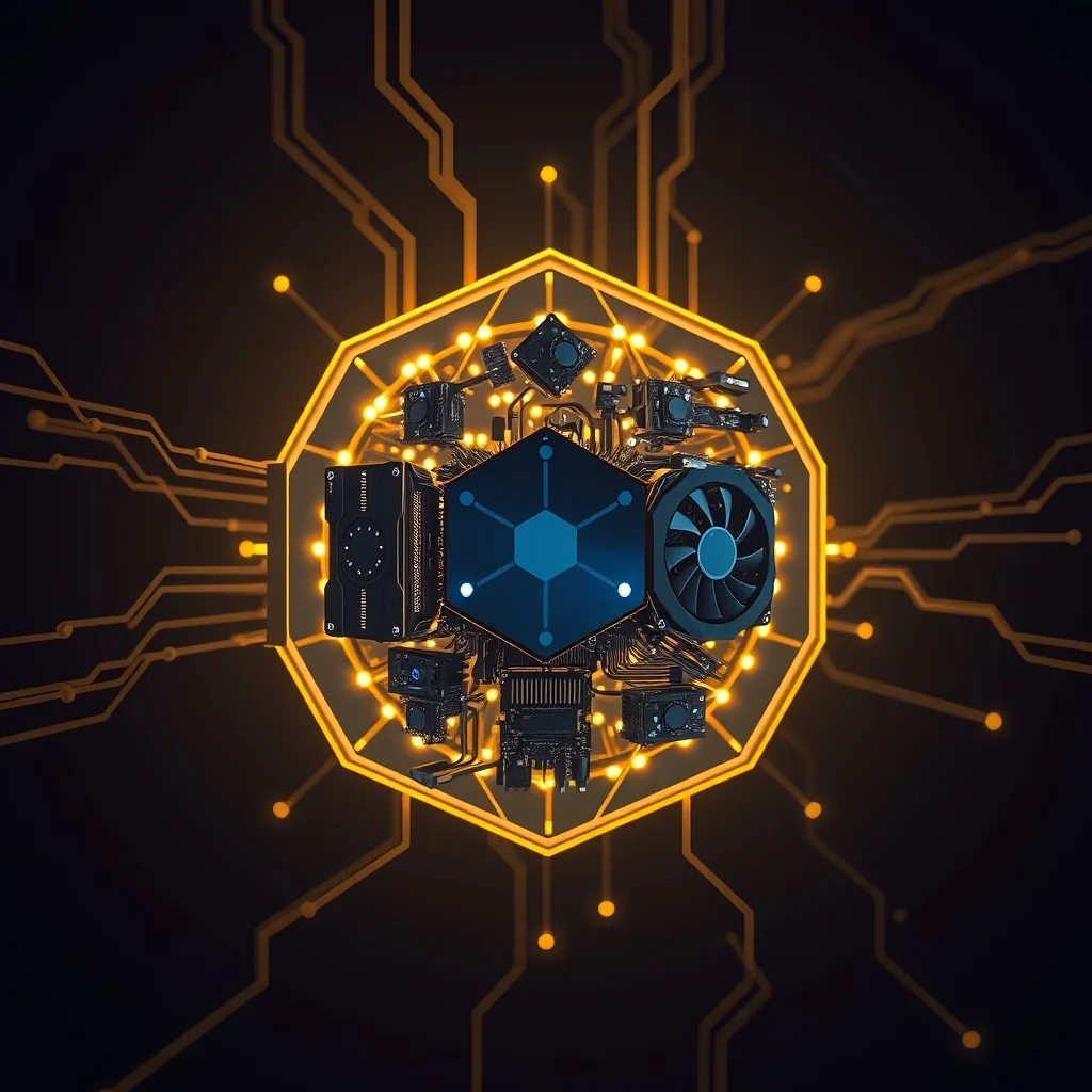 Arhitekturni dijagram HAMi GPU virtualizacije u Kubernetes klasteru s integracijom Volcano i Koordinator projekata