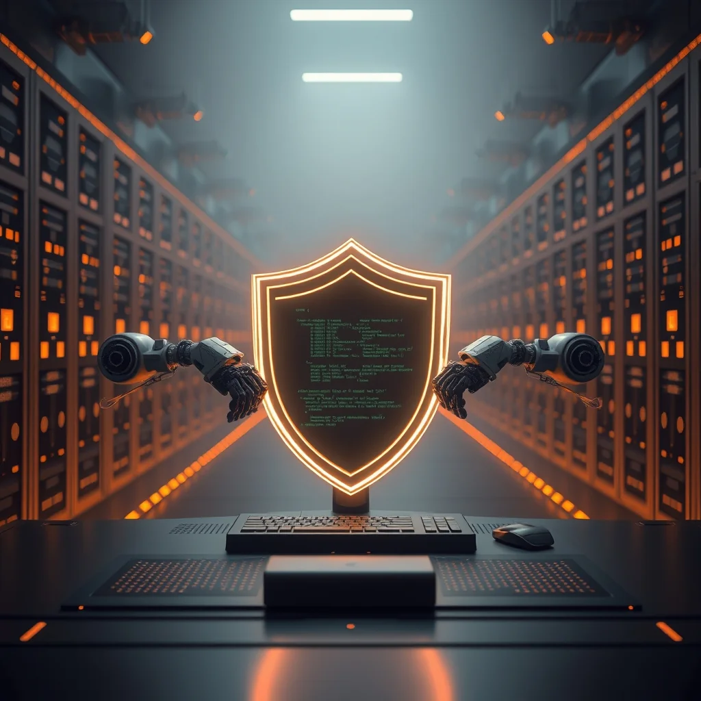 Editorial illustration: Das CNCF-Falco-Team veröffentlicht Prempti — experimentelles Projekt für Runtime-Security bei KI-Coding-Agenten