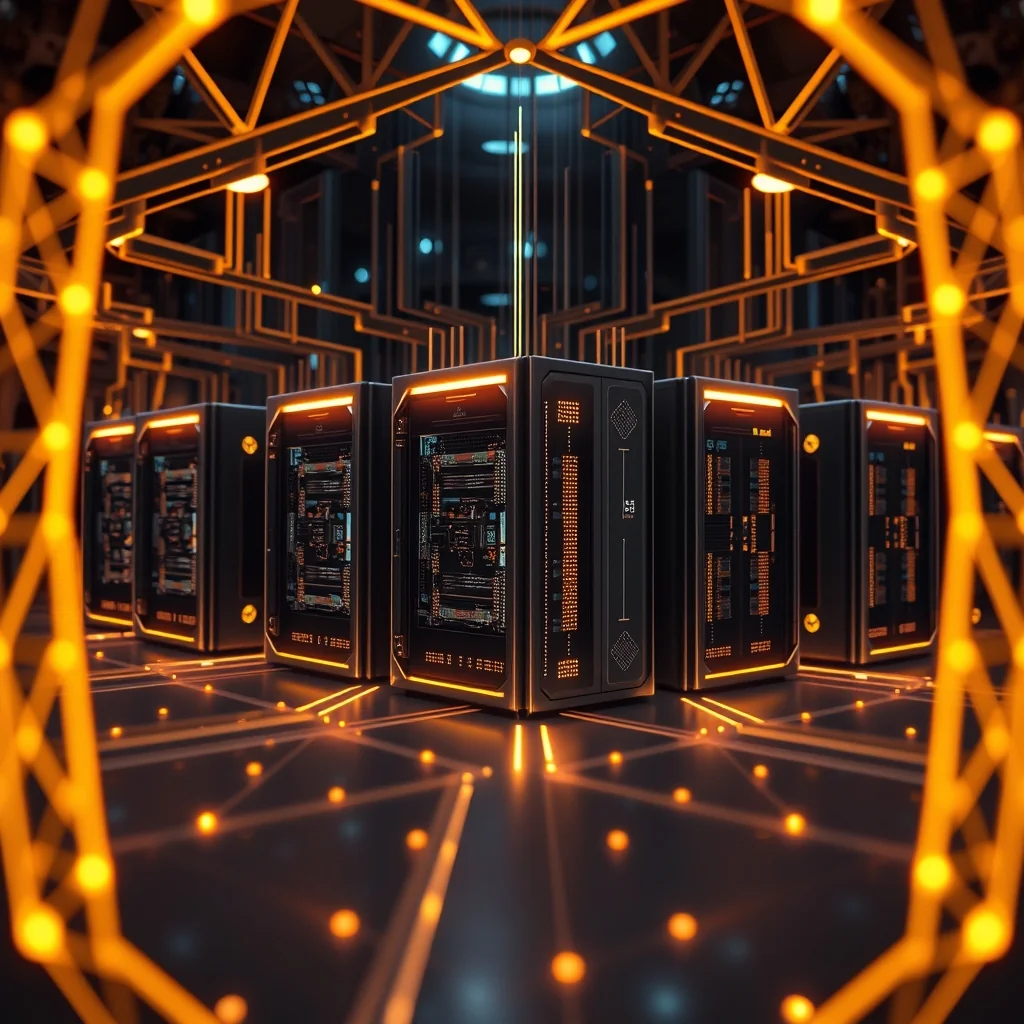 Editorial illustration: Open-source tool — open-source