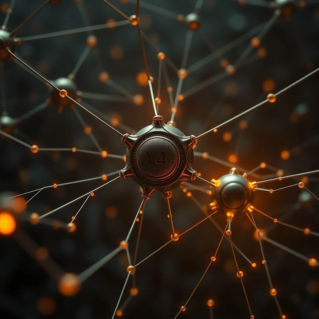 에디토리얼 일러스트: DeepSeek V4 모델——100만 토큰 모듈