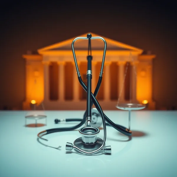 Editorial illustration: European Commission allocates €63.2 million for AI in healthcare and child safety through seven Digital Europe calls