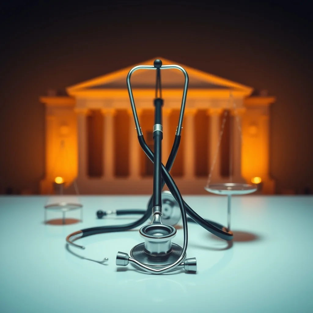 Editorial illustration: European Commission allocates €63.2 million for AI in healthcare and child safety through seven Digital Europe calls