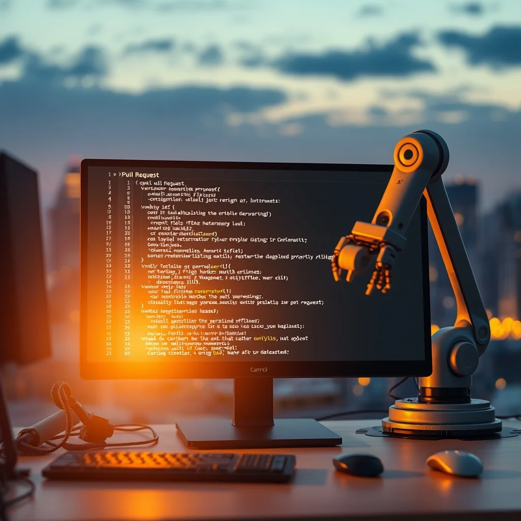 Bildschirm mit einem Pull Request, der CodeQL-Warnungen und Copilot-Autofix-Vorschläge zeigt