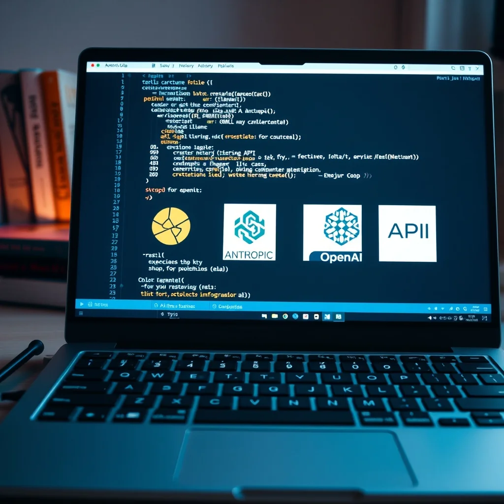 Editorial illustration: AI in practice — praksa
