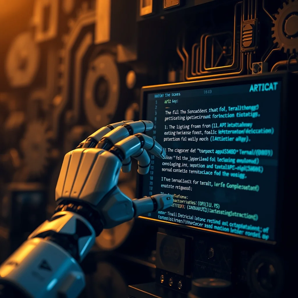 Redaktionelle Illustration: Terminal-Fenster mit Tabs und KI-Assistent-Oberfläche, GitHub Copilot-Logo im Hintergrund