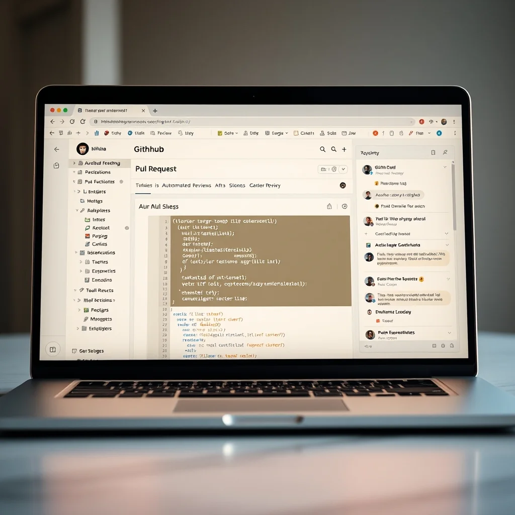Editorial illustration: AI in practice — praksa
