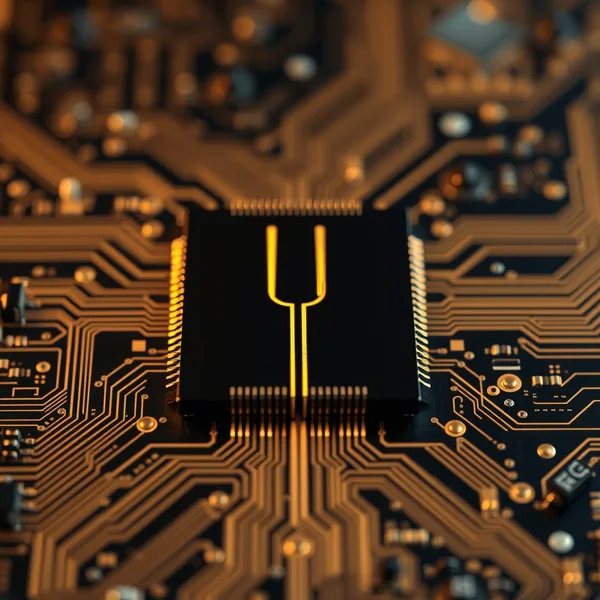 Editorial illustration: Two specialized 8th-generation TPU chips for training and inference of agentic AI workloads