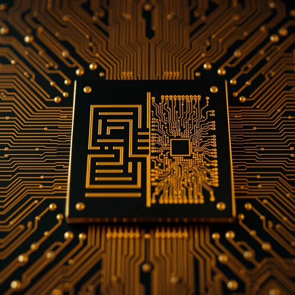 エディトリアルイラスト：Google TPU 8iと8t——専用AIチップ