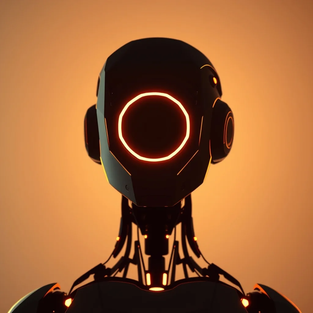 Editorial illustration: abstract e-commerce training environment with a network of products and learning paths