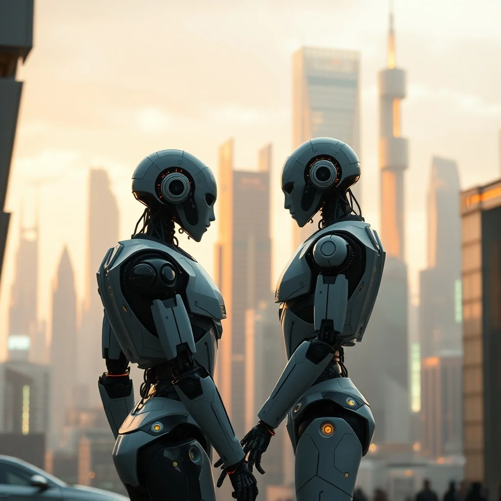 Editorial illustration: Connected AI agents in communication bridging classical paradigm with the modern LLM era