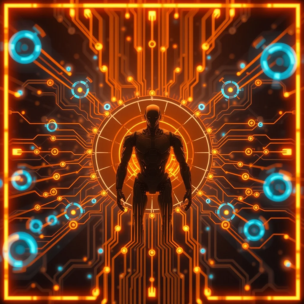 Redaktionelle Illustration: modulare Darstellung der NVIDIA Agent Toolkit-Architektur mit verbundenen Enterprise-Systemen, ohne Gesichter und Text