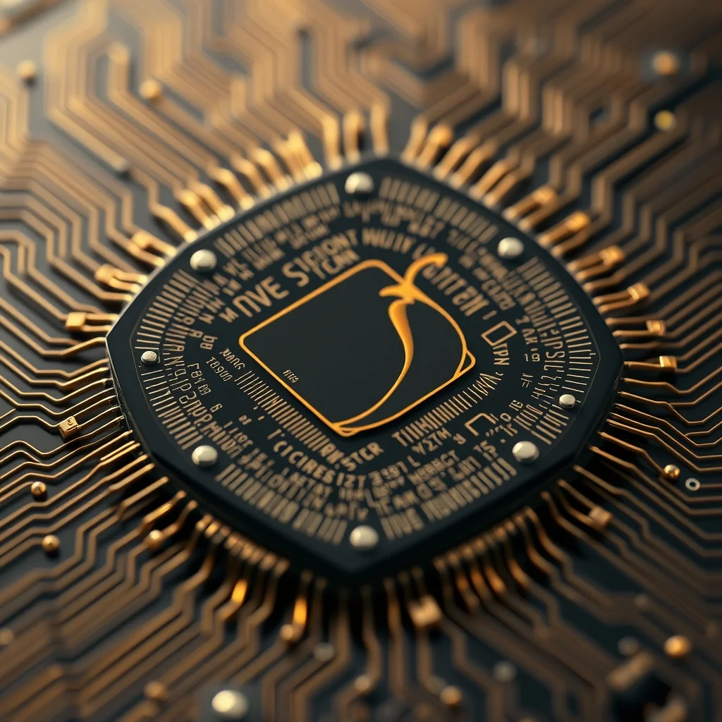 Redaktionelle Illustration: futuristischer KI-Inferenzchip mit der Aufschrift Jalapeno auf einer Platine, grüne Akzentbeleuchtung, keine Gesichter oder Text