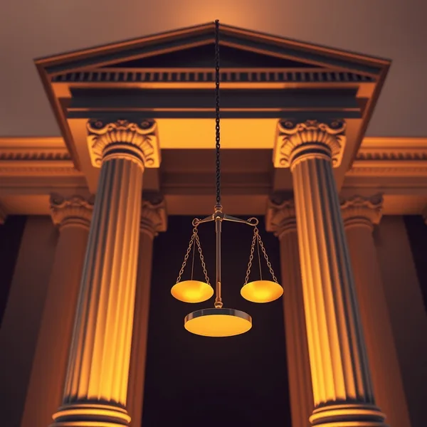 Stilisierte Darstellung eines Regierungsgebäudes, umgeben von digitalen Sicherheitsschichten und Compliance-Siegeln, die die FedRAMP Moderate-Autorisierung symbolisieren.